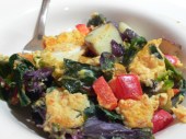 swiss chard scramble